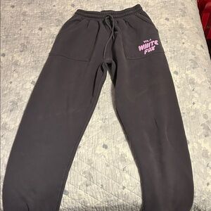 White Fox Sweatpants